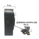 Компактний USB вентилятор TOPK K50-G Попелястий - зображення 3