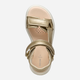 Sandały młodzieżowe dla dziewczynki Geox J Sandal Puffypop Gi J55MSC000BC-C2012 39 Złote (8058192244667) - obraz 8