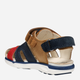 Sandały chłopięce skórzane Geox B Sandal Delhi Boy B354LA0CL22-C6146 22 Brązowe (8058192264160) - obraz 6