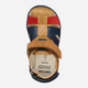 Дитячі шкіряні сандалії для хлопчика Geox B Sandal Delhi Boy B354LA0CL22-C6146 26 Коричневі (8058192264207) - зображення 8