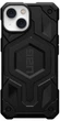 Чехол противоударный UAG Monarch MagSafe (Original) для Iphone 14/13 (6.1") Black 114028114040 - изображение 1