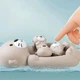 Набор игрушек для ванной плавающая Выдра - изображение 8