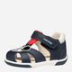 Дитячі шкіряні сандалії для хлопчика Geox B Sandal Zapito Boy B556ED08554-C0735 22 Темно-сині (8058192265129) - зображення 3