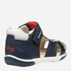 Дитячі шкіряні сандалії для хлопчика Geox B Sandal Zapito Boy B556ED08554-C0735 21 Темно-сині (8058192265112) - зображення 7