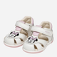 Дитячі шкіряні сандалії для дівчинки Geox B Sandal Zapito Girl B556FE08554-C0406 22 Білі (8058192265846) - зображення 5