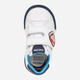 Sneakersy chłopięce na rzepy Geox B Gisli Boy B551NC000BC-C0899 22 Białe (8058192267734) - obraz 5