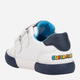 Sneakersy chłopięce na rzepy Geox B Gisli Boy B551NC000BC-C0899 27 Białe (8058192267789) - obraz 3