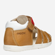 Дитячі шкіряні сандалії для хлопчика Geox B Sandal Macchia Boy B254VA0CL54-CT61Z 21 Коричневі (8058192180064) - зображення 7