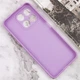 Чехол Fiji Style для Honor X8a силикон бампер с защитой блока камер сиреневый - изображение 3