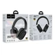 Наушники Bluetooth беспроводные Hoco W51 накладные с микрофоном и слотом под карту памяти Black - изображение 3