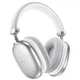 Наушники Bluetooth беспроводные Hoco W35 накладные с микрофоном и слотом под карту памяти Silver - изображение 1