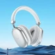 Наушники Bluetooth беспроводные Hoco W35 накладные с микрофоном и слотом под карту памяти Silver - изображение 3