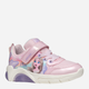 Buty sportowe dzięcięce dla dziewczynki na rzepy Geox J Fadinlight Girl J55M4E0ANKC-C8842 28 Różowe (8058192233265) - obraz 2