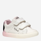 Дитячі кеди для дівчинки Geox B Gisli Girl B551MD08502-C0406 22 Білі (8058192274091) - зображення 2