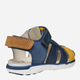 Sandały chłopięce skórzane Geox B Sandal Delhi Boy B354LA0CL22-C4P2G 22 Granatowe (8058192264092) - obraz 7