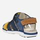 Sandały chłopięce skórzane Geox B Sandal Delhi Boy B354LA0CL22-C4P2G 24 Granatowe (8058192264115) - obraz 6