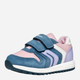 Buty sportowe dzięcięce dla dziewczynki skórzane Geox B Alben Girl B453ZA02214-C4BE8 24 Niebieskie (8058192202803) - obraz 3