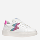 Дитячі кеди для дівчинки Geox J Mikiroshi Girl J45DVA0BCQD-C0653 32 Білі (8058192182402) - зображення 2
