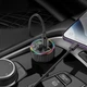 Автомобильный FM-трансмиттер ресивер HOCO E82 Guerrero PD30W+QC3.0 car BT FM transmitter Black (6942007620642) - изображение 6