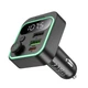 Автомобильный FM-трансмиттер ресивер HOCO E85 Tiger PD20W+QC3.0 car BT FM transmitter Black (6942007634304) - изображение 5