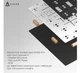 Клавиатура игровая механическая беспроводная Ajazz AK-820WP PRO White-Purple RGB Flying Fish Switch Hot-Swap 2.4G/Bluetooth/USB - изображение 12