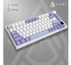 Клавиатура игровая механическая беспроводная Ajazz AK-820WP PRO White-Purple RGB Flying Fish Switch Hot-Swap 2.4G/Bluetooth/USB - изображение 16