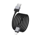 Кабель Hoco Lightning Honorific charging data cable X110 |1m, 2.4A| чорний - зображення 3