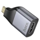 Перехідник Hoco Type-C to HDTV adapter UA33 |4k Ultra HD| сірий - зображення 4