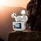 Наушники HOCO Randy true wireless BT headset with touch screen EW73 |BT5.4, 30/300mAh, 4h| белые - изображение 7