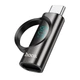 Переходник HOCO Type-C male to Lightning female display adapter UA32A |60W| черный - изображение 1