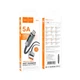 Кабель Hoco Type-C Favor 5A charging data cable with display X112 |1m, 5A| черный - изображение 9