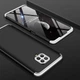 Чехол GKK 360 для Xiaomi Redmi Note 9 Pro бампер оригинальный Black-Silver - изображение 4