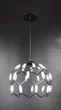 Люстра светодиодная подвесная LED светильник для квартиры на потолок лэд 26280 Черный 42-200х40х40 см. 4271661 - изображение 7