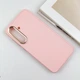 TPU чехол Epik Bonbon Metal Style для Samsung Galaxy S24+ Розовый / Light pink - изображение 3