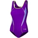 Купальник закритий для жінок Aqua Speed KATE 6789 фіолетовий, жовтий флуор Жін 42 (XL) (413-99) 42 (XL) - изображение 1