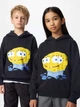 Детское худи для девочки Uniqlo 506113300 110 см Черное (1159827890) - изображение 1