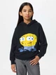 Детское худи для девочки Uniqlo 506113300 110 см Черное (1159827890) - изображение 3