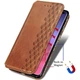 Чехол-книжка GETMAN Cubic PU для Xiaomi Mi 10T Lite / Redmi Note 9 Pro 5G Кожаный Коричневый - изображение 5