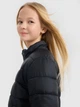 Подростковая демисезонная стеганая куртка для девочки 4F 4FJWSS25TDJAF515-20S 152 см Черная (5905700367697) - изображение 5