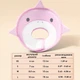 Мягкий воротник-подушка для кошек Lesko DT-613 L Pink Shark послеоперационный защитный от вылизывания - изображение 3