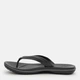 Мужские вьетнамки для пляжа Crocs Crocband Flip Blk/SGy 11033-0DD 43-44 (M10/W12) 28 см Black/Slate Grey (198445100567) - изображение 3