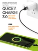 Кабель JoyPro USB Type-C 20 Вт 5 А Type C 1 м с держателем Black (C-TC-01-BL) - изображение 5