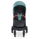 Коляска прогулочная El Camino X4 ME 1024 Marine lines (25431) Черный с бирюзовым - изображение 3