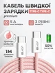 Кабель JoyPro USB Type-C 20 Вт 5 А 1 м с держателем Pink (C-TC-01-P) - изображение 3