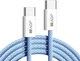 Кабель JoyPro USB Type-C 20 Вт 5 А 1 м с держателем Blue (C-TC-01-B) - изображение 2
