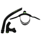 Трубка для плавання YAR-SPORT PRO SNORKEL M077301 (полікарбонат, силікон, чорний) - изображение 4