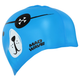 Шапочка для плавання дитяча YAR-SPORT Junior PIRATE M057312 (силікон, блакитний) - изображение 4