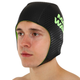 Шолом для тріатлону та плавання YAR-SPORT OPNWTR NEO CAP GDSKN M204208 (3мм неопрен, розмір S-М, чорно-зелений) - изображение 7