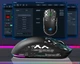 Мышь беспроводная, бесшумная HYSJ Т90 с аккумулятором и подсветкой 2,4G+Bluetooth + коврик - изображение 7