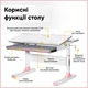 Детский стол Mealux Edmonton Multicolor PN Lite (BD-610 W/MC + PN Lite) - изображение 9